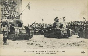 Les Fêtes de la Victoire a Paris - 14 Juillet 1919