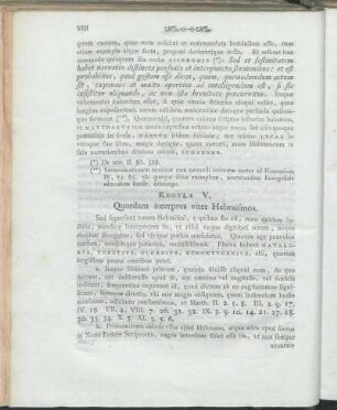 Regvla V. Quosdam interpres vitet Hebraismos.