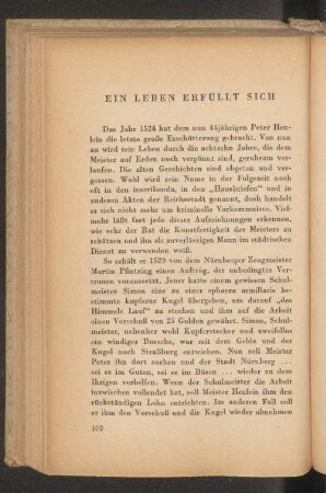 Ein Leben erfüllt sich