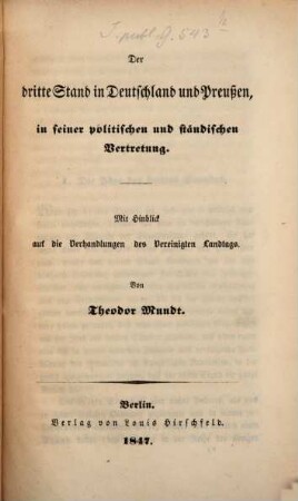 Ständische Blätter, II