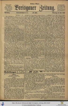 29.05.1892 (Erstes Blatt)