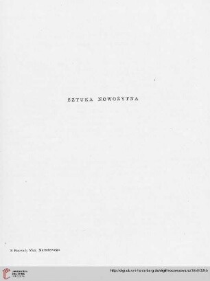 Sztuka nowożytna
