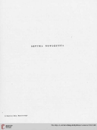 Sztuka nowożytna