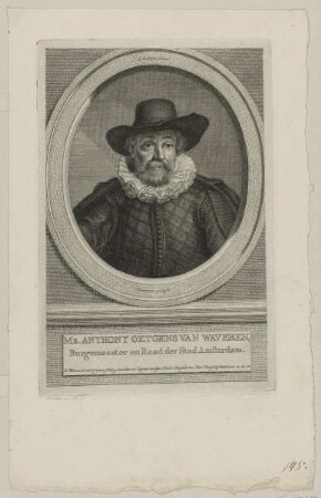 Bildnis des Anthony Oetgens van Waveren