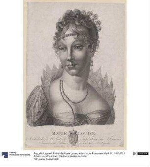 Porträt der Marie Louise, Kaiserin der Franzosen