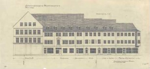 Wiederaufbau Siegen 1947-1950: Wiederaufbau Siegen zwischen 1947-1950, Nr. 33, Bebauungsvorschlag Marburger Straße