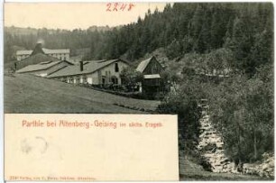 Partie bei Altenberg : Altenberg. Partie bei Altenberg
