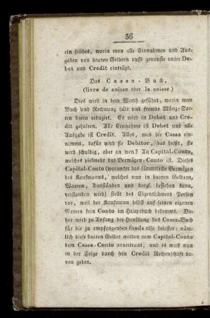 Cassa-Buch
