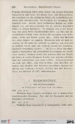 1. Marmorwerke