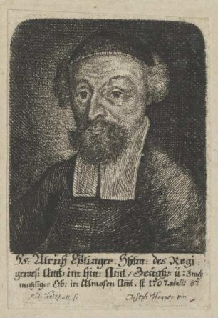 Bildnis des Ulrich Esslinger