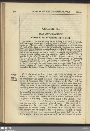 Chapter VII. The Reformation