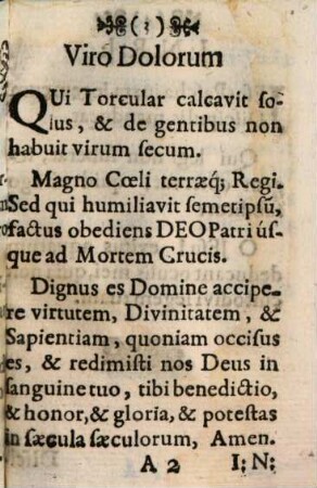 Brevissimae Meditationes Quibus tota Christi Passio Inspicitur, & ad nos respicitur : Fovendae iugiter Devotioni valde idoneae, & ad capessendum virtutum incrementum non parum proficuae