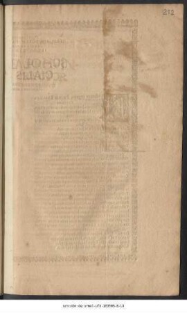 Omnibus Ac Singulis Deum, Auctorem Pacis Unicum, Sincere Amantibus S.P.D. Illustris Ruthenei Seu Scholae Provincialis Rector M. Johannes Sebastianus Mitternacht Hardislebio-Thuringus : ... P.P. Gerae ipsis Pacis Solennibus, h.e. Prid. Kal. August. MDCL.