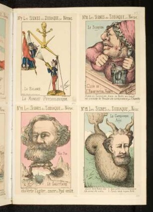 Les signes du Zodiaque par Nérac