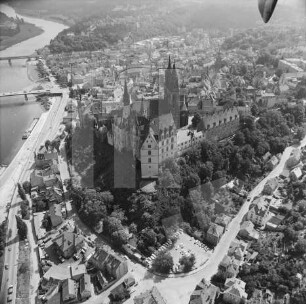 Domberg Meißen : Blickrichtung Süden zur Altstadt