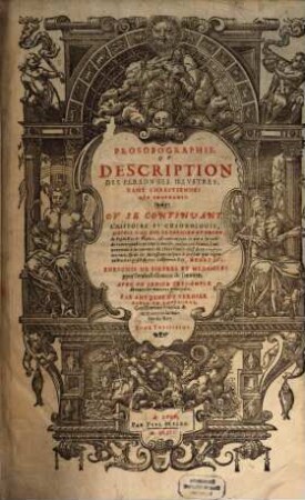 Prosopographie ou description des personnes illustres, tant chrestiennes que profanes : ou se continuant l'histoire et chronologie ... ; enrichie de figures et medailles pour l'embellissement de l'oeuvre ; avec un indice très ample de toutes les matières principales, 3