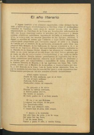 El año literario - (Continuación)