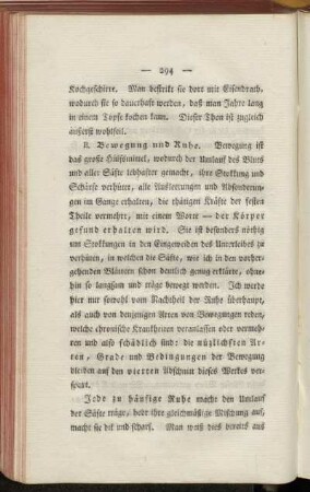 B. Bewegung und Ruhe.