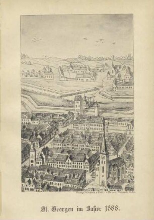 St. Georgen im Jahre 1688