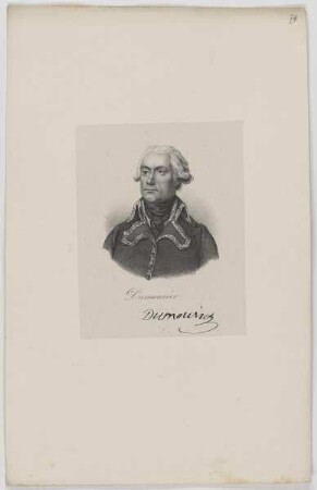Bildnis des Charles Francois Dumourier