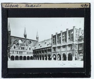 Lübeck, Rathaus,Lübeck, Markt