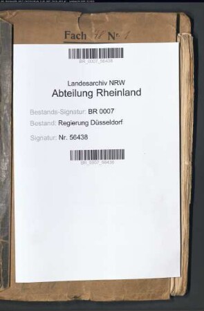 Bauten am Gefängnis zu Elberfeld