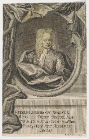 Bildnis des Rudolph Christianus Wagner