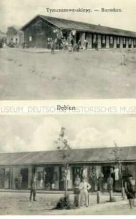 Soldatenunterkünfte in der russisch-polnischen Stadt Debica
