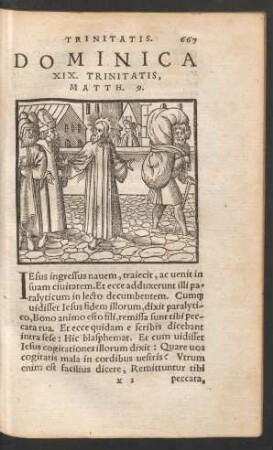 Dominica XIX. Trinitatis ...