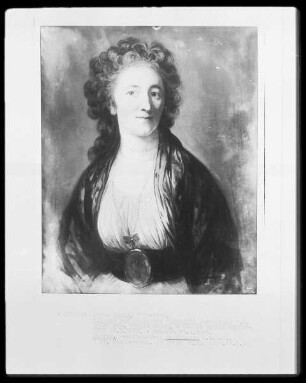 Bildnis der Charlotte Elisabeth Constantia von der Recke, geborene Gräfin Medem