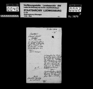 Schuldenwesen der Gesamtgemeinde Bargau