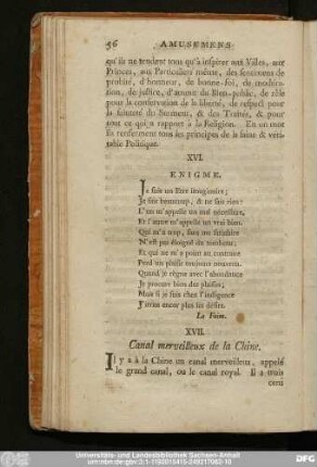 XVII. Canal merveilleux de la Chine.