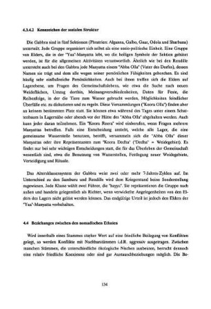 4.4 Beziehungen zwischen den nomadischen Ethnien