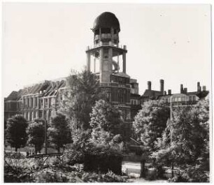 Sternwarte (Lohrmann-Observatorium der TU), Dresden Wiederaufbau: Ansicht vor Rekonstruktion