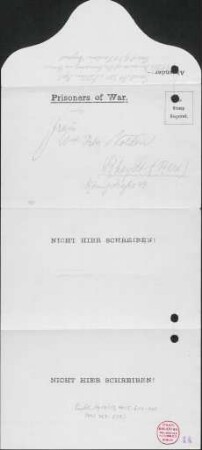 [Karl Nolden an Peter Nolden in Rheydt]