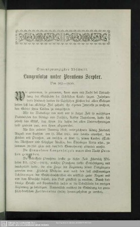 Einundzwanzigster Abschnitt. Langensalza unter Preußens Scepter