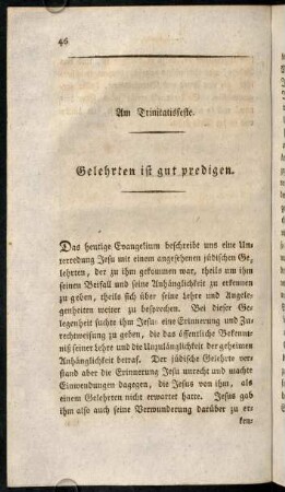 46-59, Am Trinitatisfeste.