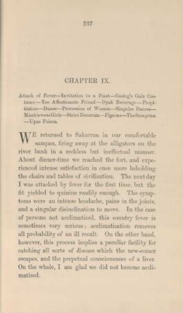 Chapter IX. Attack of fever ...