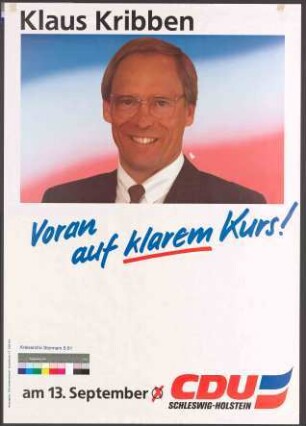 Klaus Kribben - Voran auf klarem Kurs