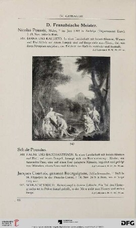 D. Französische Meister (Nr. 543-549)