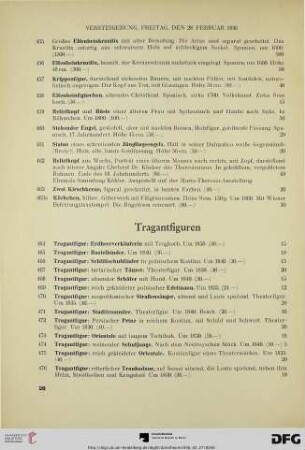 Tragantfiguren (Nr. 464-476)
