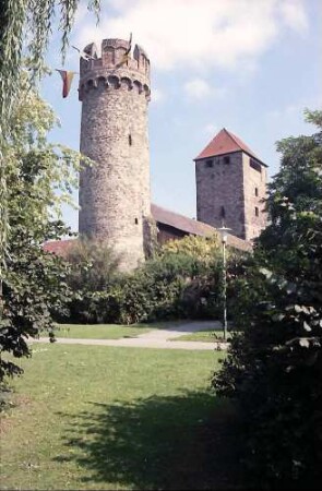 Ladenburg: Hexenturm und Martinstor