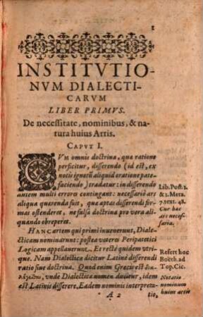 Institutionum dialecticarum libri octo