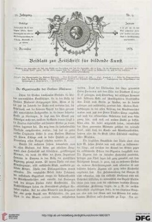Heft 9 (11. Dezember 1879)