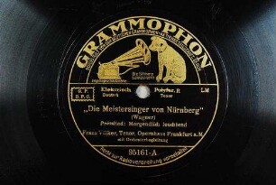 "Die Meistersinger von Nürnberg" : Preislied: Morgendlich leuchtend / (Wagner)