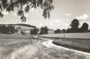 Oberlausitz. Polenztal bei Polenz