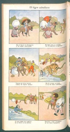 El tigre caballero - [Cómic]