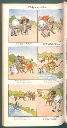 El tigre caballero - [Cómic]