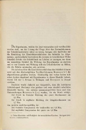 Experimentelle Untersuchungen über Schädelbasisbrüche