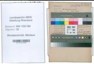 Entnazifizierung Nikolaus Windelschmidt , geb. 07.02.1891 (Kaufmann)